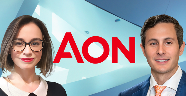 Elizabeth Blackwell (Director) and Matthew Weiner (Managing Director), AON.