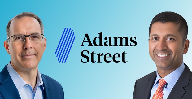  Jeffrey Diehl, Managing Partner & Head of Investments and Brijesh Jeevarathnam, Partner & Global Head of Fund Investments at Adams Street with Rich Wong, Partner at Accel.
