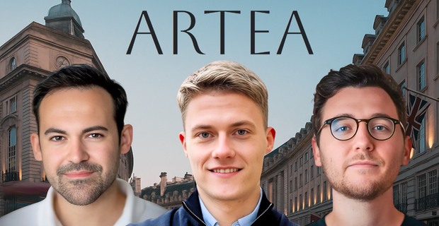 Patrick Hasani, David Arndt and Pascal Suhrcke, Founders and General Partners, Artea Global.
