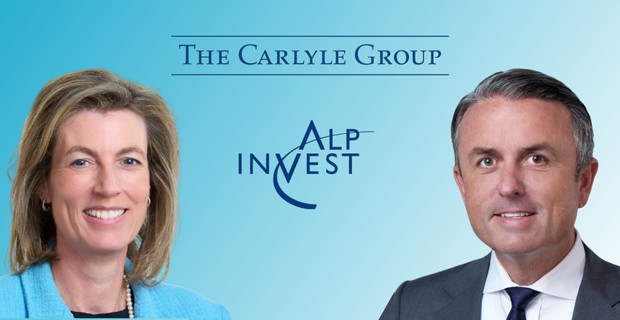 Ruulke Bagijn, Head of Global Investment Solutions at AlpInvest and Shane Clifford, Head of Global Wealth at Carlyle