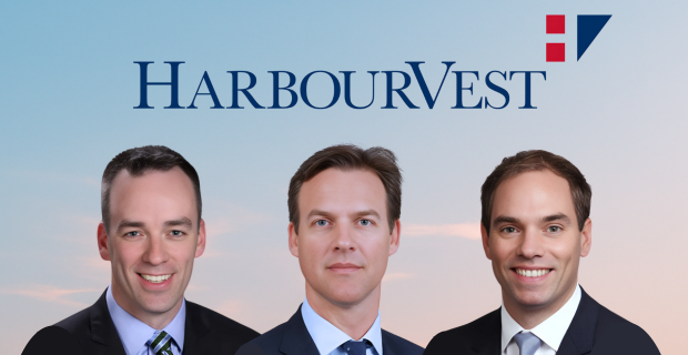 Dan Buffery, Michael Dean and Tim Flower, Managing Directors, HarbourVest.