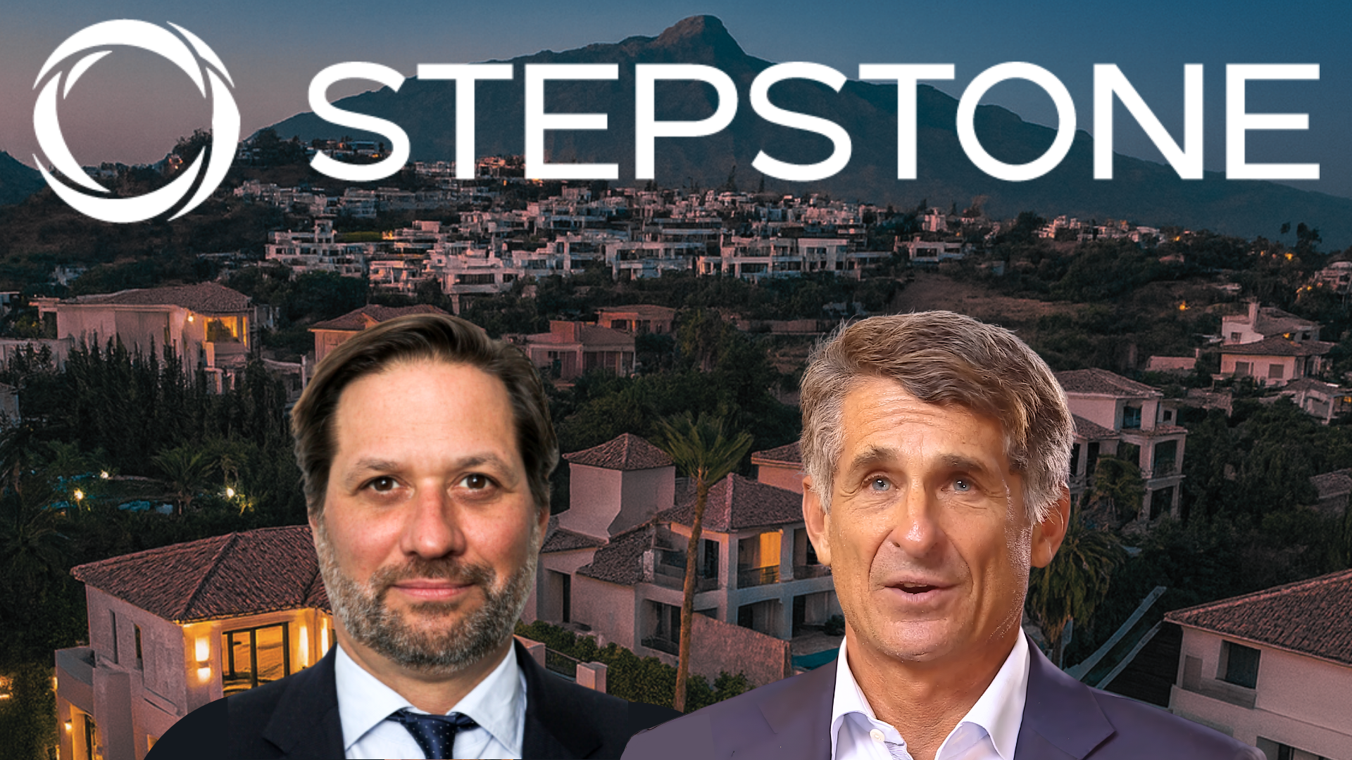 Josh Cleveland, Co-Founding Partner & Head of EMEA and Jeff Giller, Head of StepStone Real Estate.