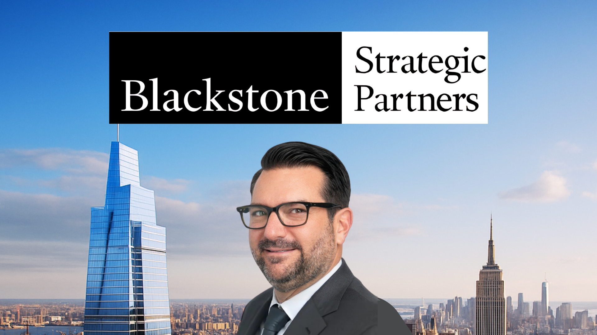 Joshua Blaine, Sr. Managing Director and Head of GP Stakes, Blackstone Strategic Partners.