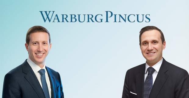 (L-R) Jeffrey Perlman, CEO and Dan Zilberman, Global Head of Capital Solutions and Global Co-Head of Financial Services, Warburg Pincus.