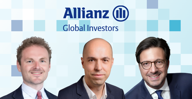 Anselm Feigenbutz and Joaquín Ardit, Senior Portfolio Managers, Allianz Private Debt Secondaries & Edouard Jozan, Head of Distribution Europe, Allianz Global Investors.