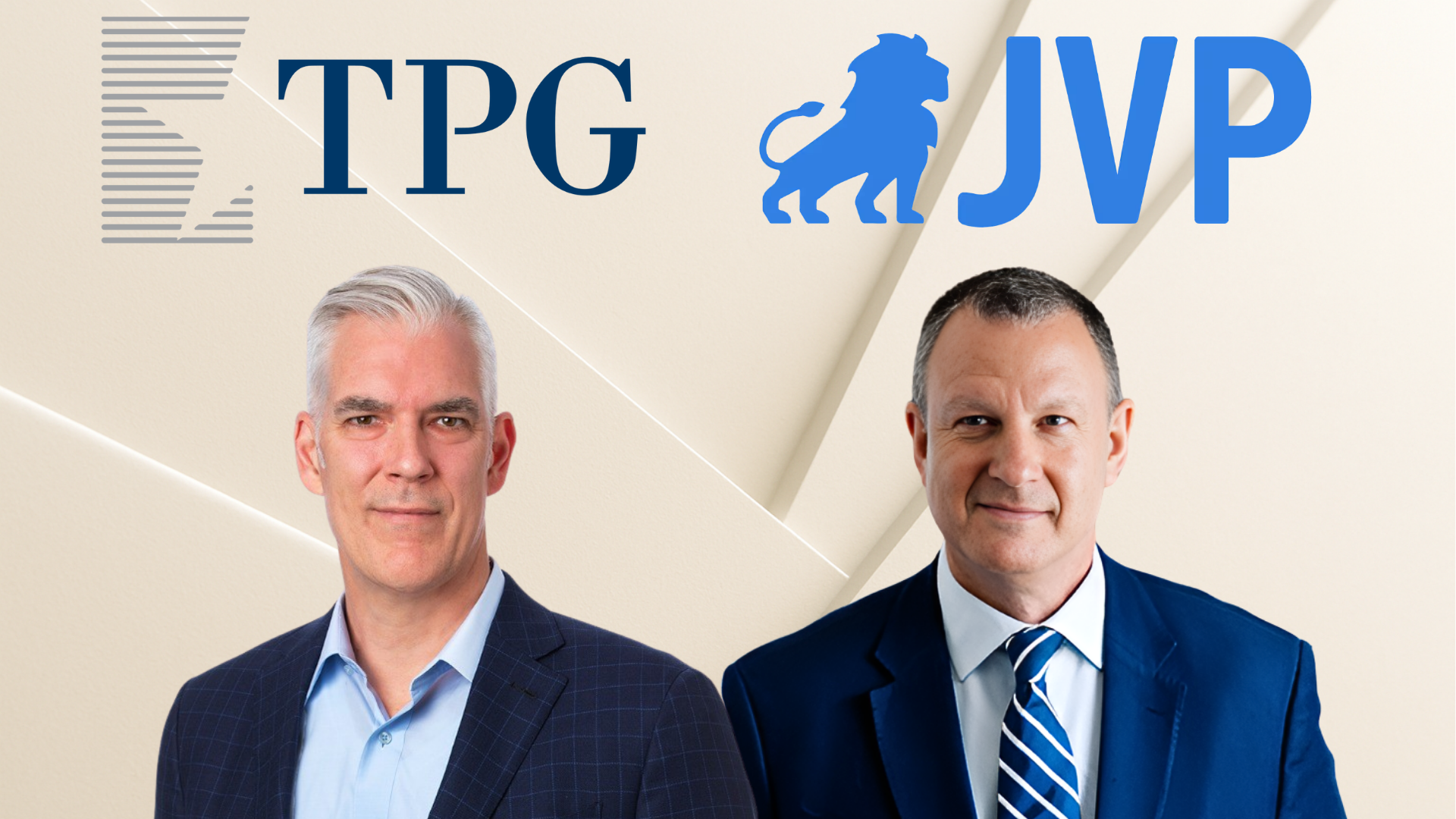 TPG GP Solutions Co-Managing Partner Michael Woolhouse & Dr. Erel Margalit, Founder and Executive Chairman of JVP and Chairman of Earnix.